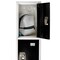 Adiroffice 12 in W, 12 in D, 72 in H, Steel ADI629-204-BLK-4PK - alternate 7